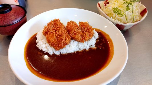 ヒレカツカレー