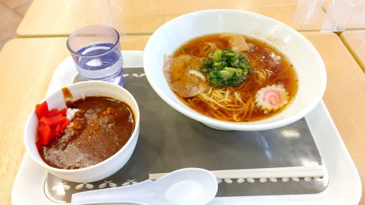 ラーメンミニ丼セット（ミニカレー丼）