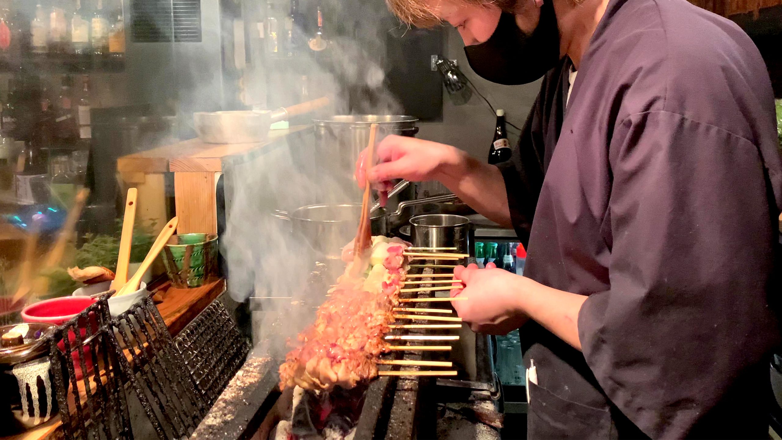 【神戸グルメ】三宮にある神戸で数ヶ所しか扱っていない最高級地鶏の焼き鳥屋さんに密着