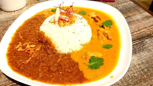 あいがけカレー