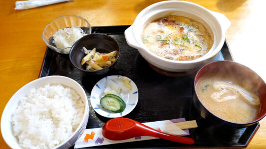 日替わり（かつとじ鍋）定食