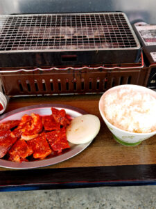 ハラミ定食