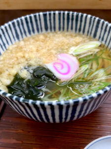 寿司定食 うどん