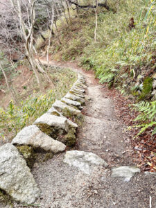 再度山の道