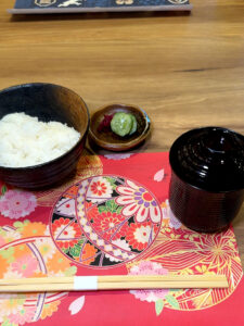 神戸饗膳つばさ 丹波篠山産コシヒカリのご飯と香の物