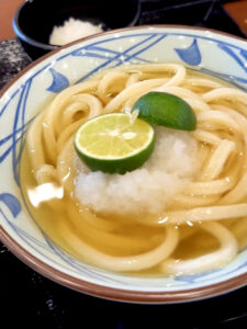 丸亀製麺 夢野店 すだちおろしうどん