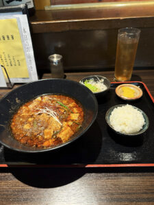 一山家 四川麻婆豆腐まぜ麺+ダイブ飯セット