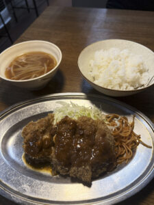 Kitchen マルシン チキンカツ定食