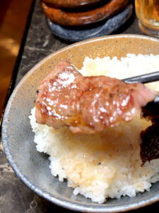 焼肉居酒屋 新撰組 ご飯とお肉