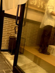 とんかつ四郎吉 入口